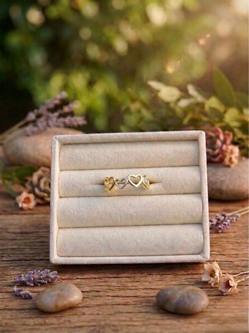 Anillo Union de Corazones