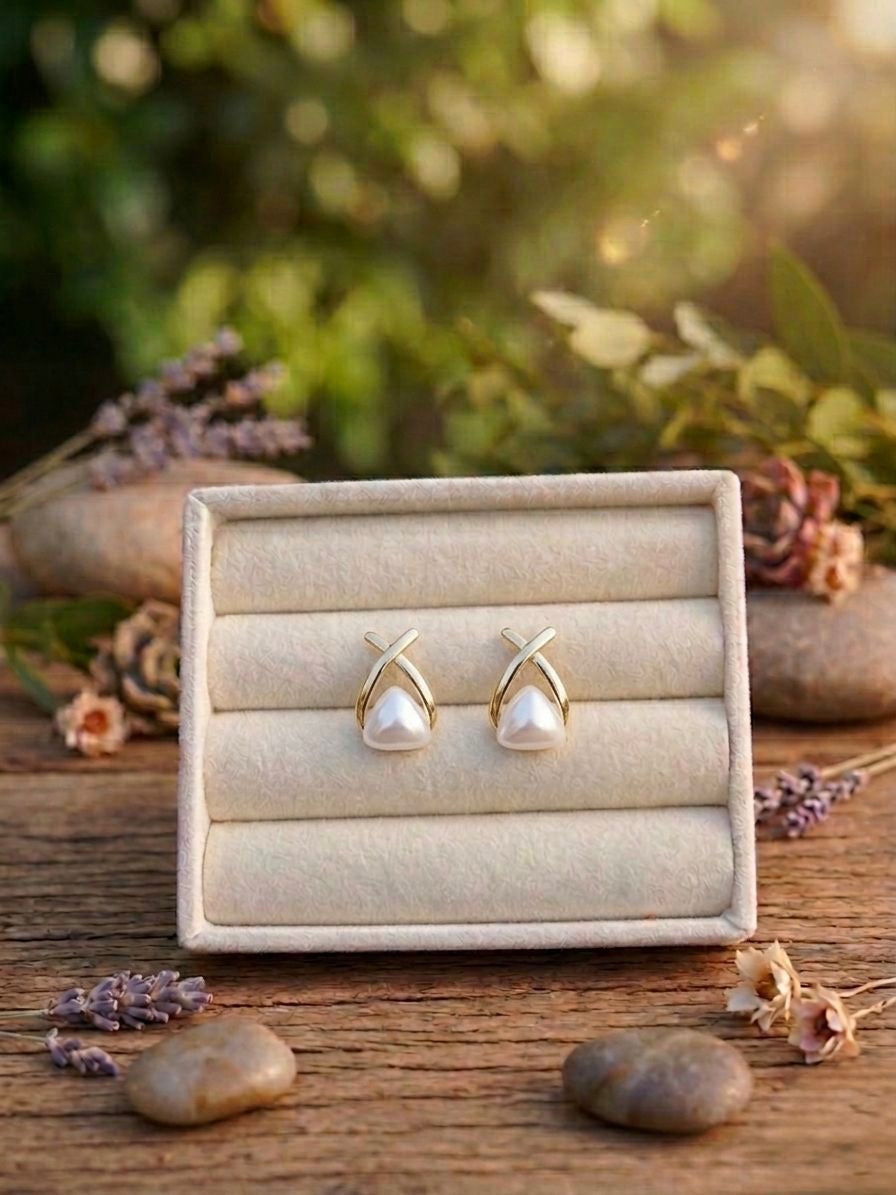 Broqueles Infinito Perla