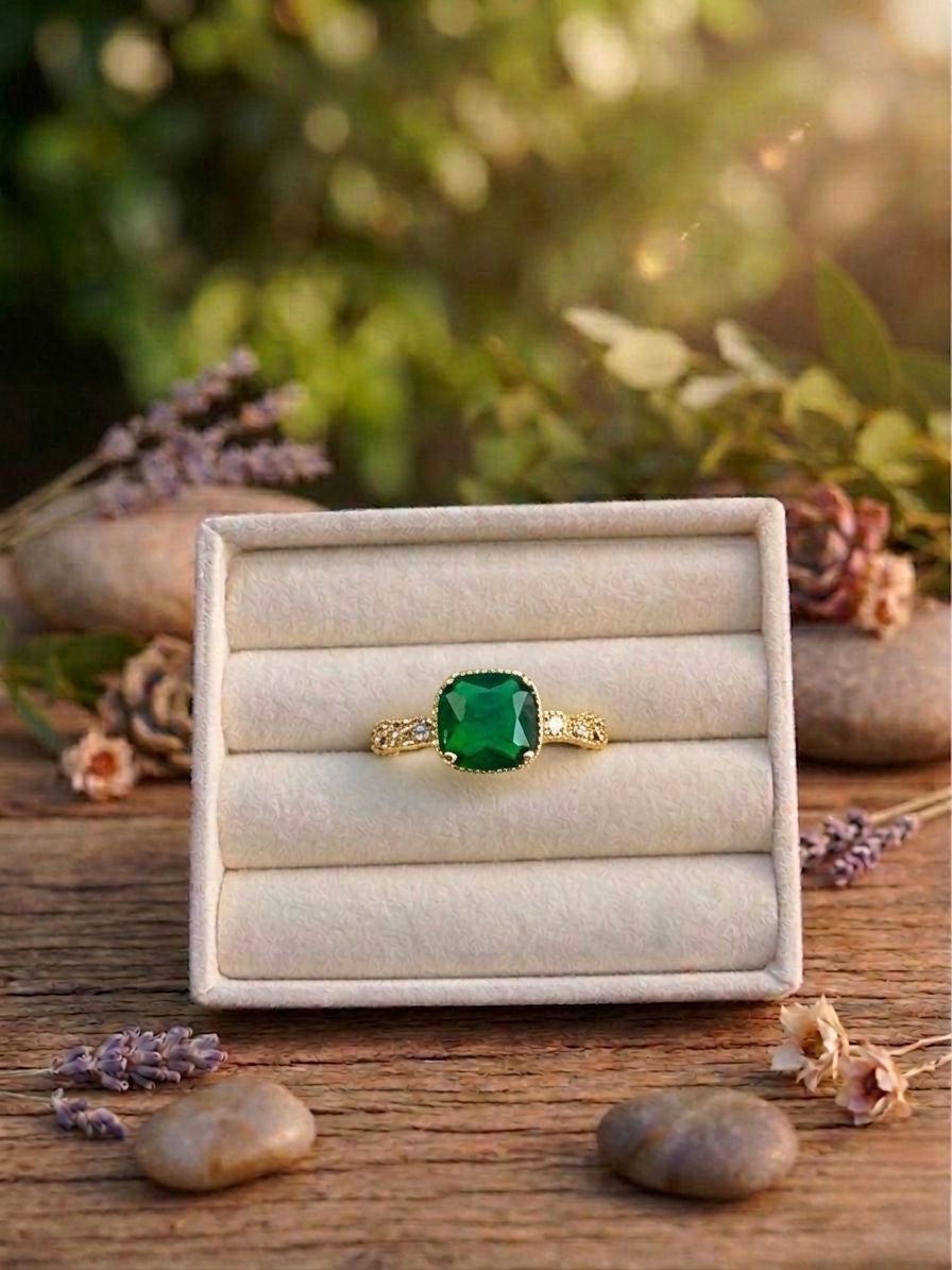 Anillo Esmeralda Imperial