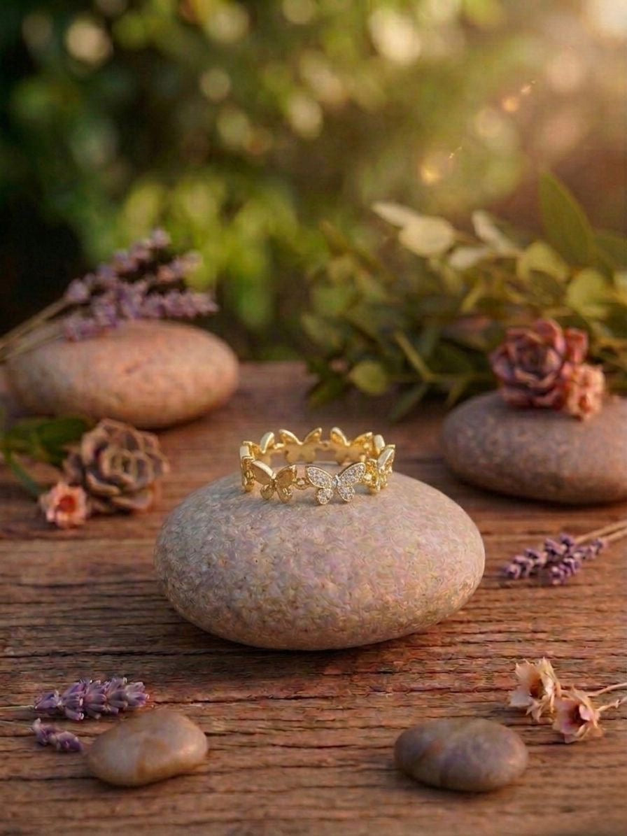 Anillo Mariposas