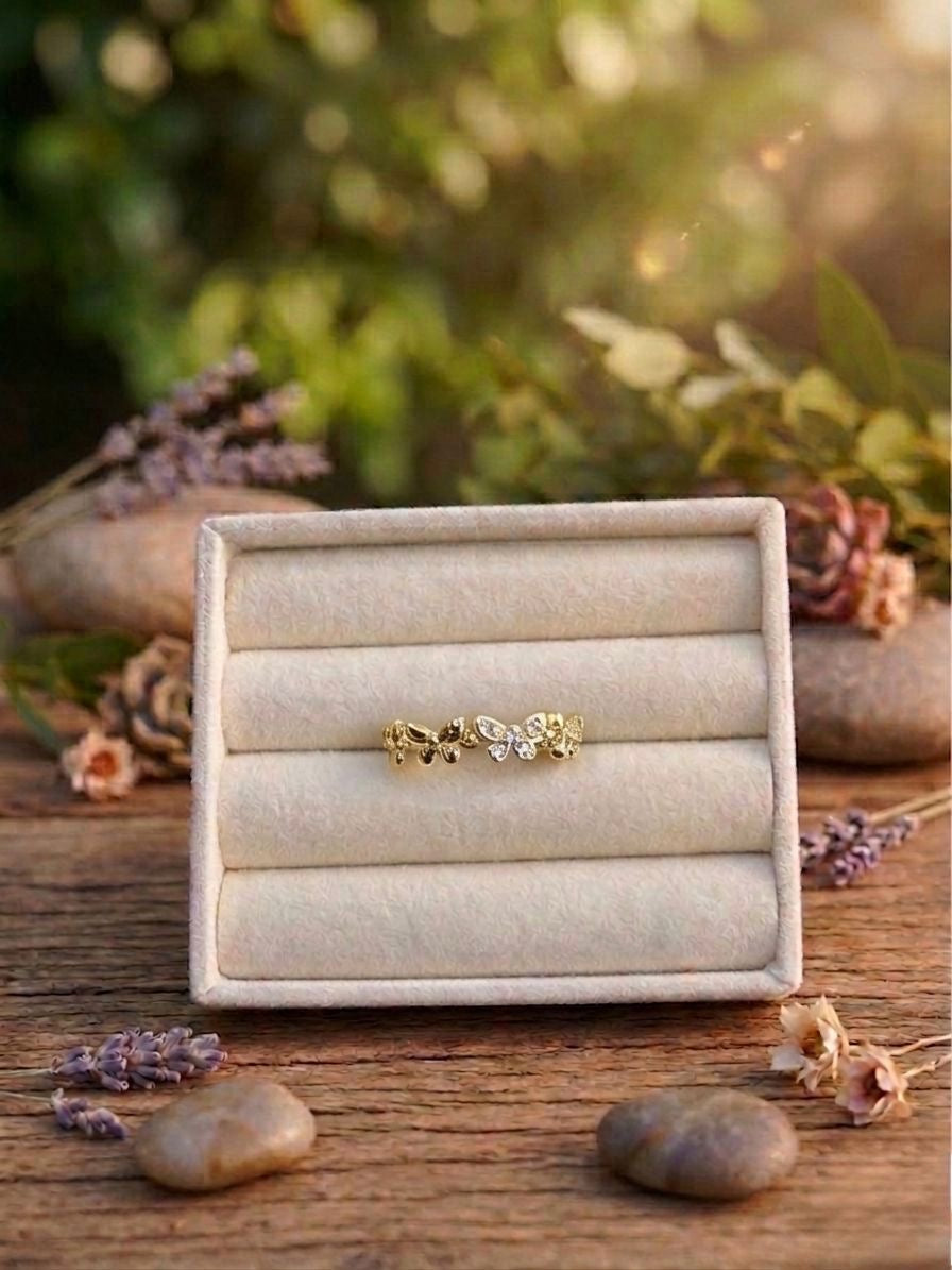 Anillo Mariposas